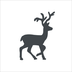 Deer icon. Vector Illustration