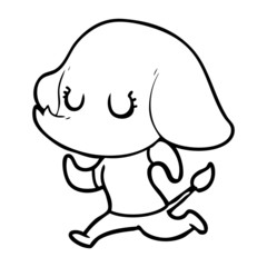 cute cartoon elephant