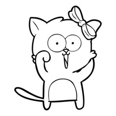 cartoon cat