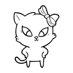 cartoon cat