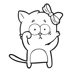 cartoon cat