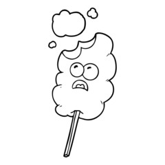 cotton candy cartoon