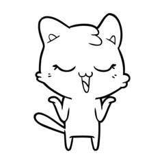 cartoon cat