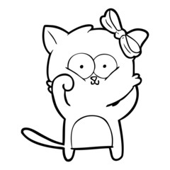 cartoon cat