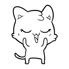 cartoon cat