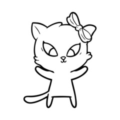 cartoon cat