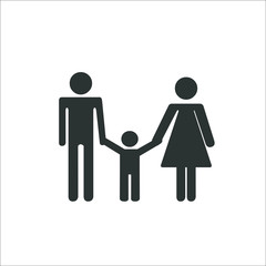 Family . Man women son