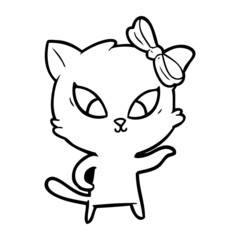 cartoon cat