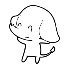 cute cartoon elephant