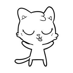 cute cartoon cat