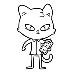 cute cartoon cat