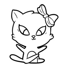 cartoon cat
