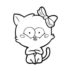 cartoon cat