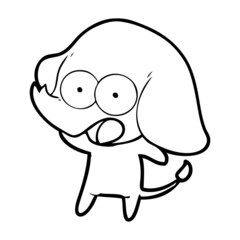 cute cartoon elephant