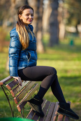 Young woman portrait outdoor