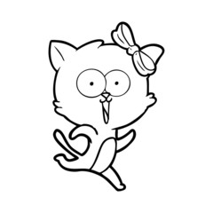 cartoon cat