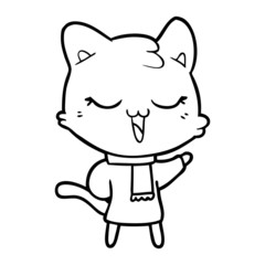 cartoon cat