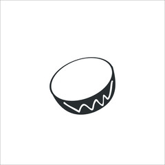 Drum icon.  Illustration
