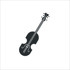 Obraz premium Violin icon. Illustration