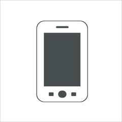 Smartphone icon.  Illustration