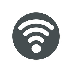 Wi fi icon.  Illustration