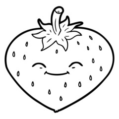 cartoon strawberry