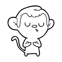 cartoon monkey