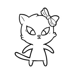cartoon cat