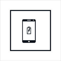 Phone icon.  Illustration