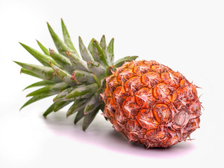 Ripe pineapples , Healthy fruit.