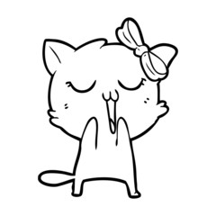 cartoon cat