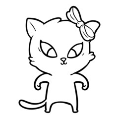 cartoon cat
