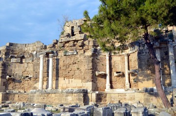 Fototapeta premium Side Antik Kenti - Manavgat