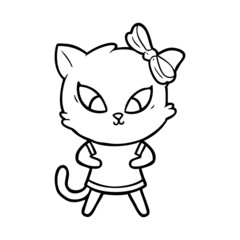 cartoon cat