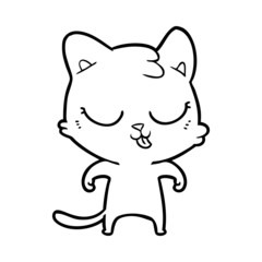 cartoon cat
