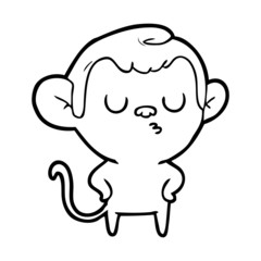 cartoon monkey
