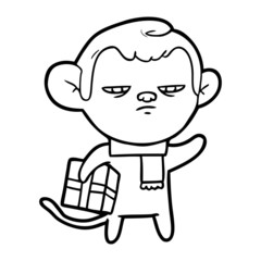 cartoon monkey