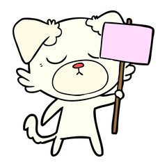 cute cartoon dog