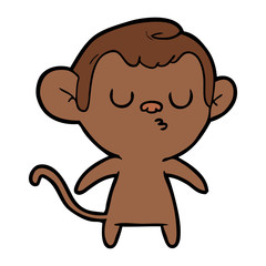 cartoon monkey