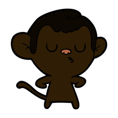 cartoon monkey