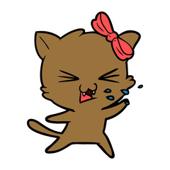 cartoon cat