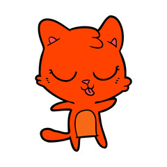 cute cartoon cat