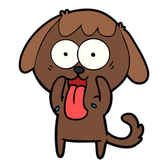 cute cartoon dog