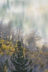 Lake Sabrina from the Blue Lake Trail, Inyo National Forest, Sierra Nevada Range, California