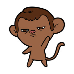 cartoon monkey