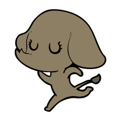 cute cartoon elephant