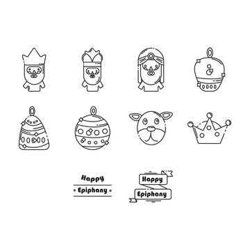 ephiphany icon set outline