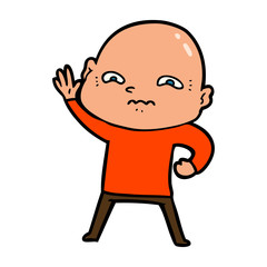 cartoon creepy guy