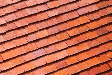 A roof tile background