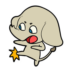 cute cartoon elephant